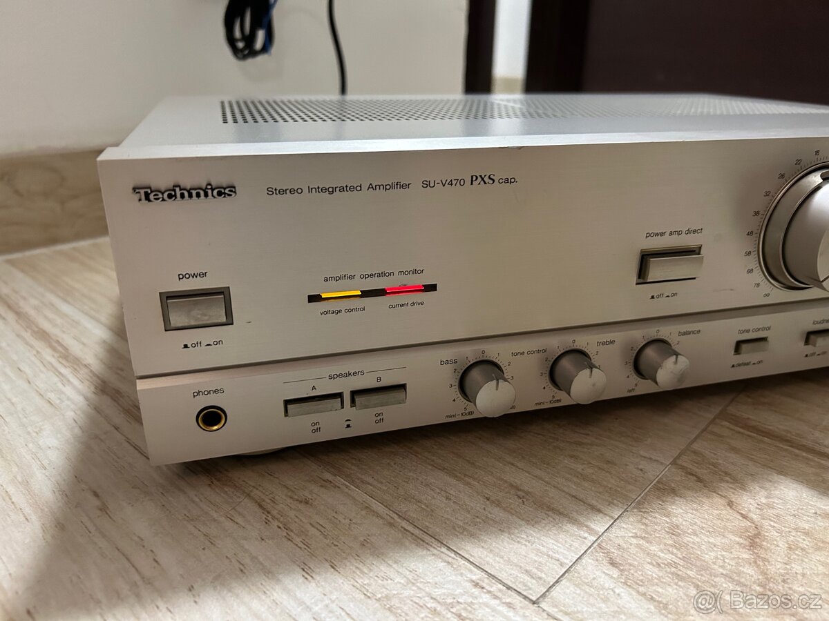 Zesilovač Technics SU-V470 PXS cap. Stereo class AA - 2