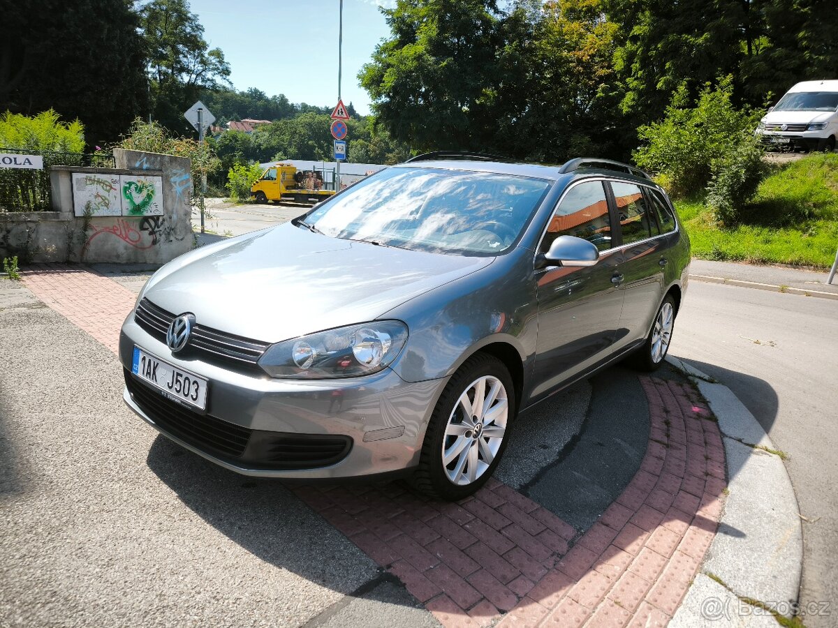 Golf VI kombi 2.0TDi r.v.2014,klima ALU kamera atd - 2