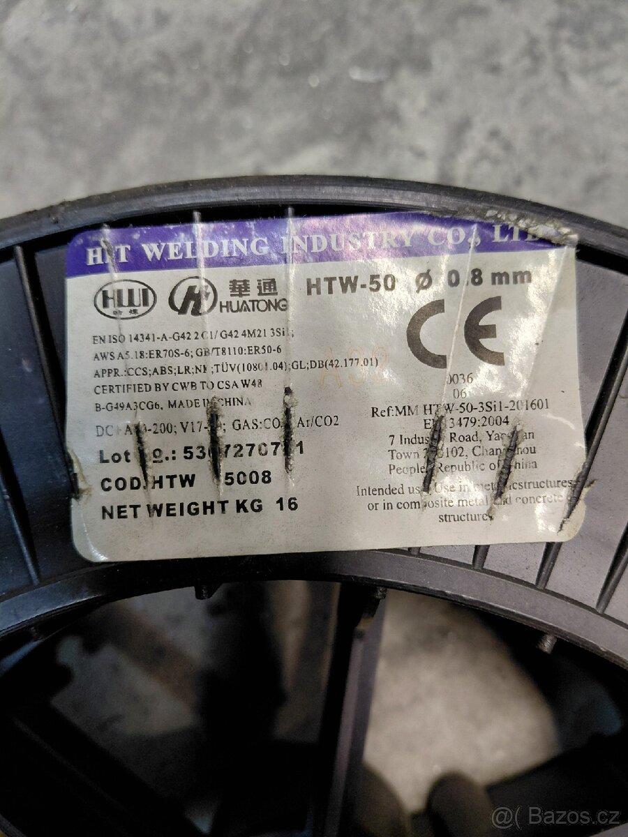 Svářecí drát 0.8 16kg - 2