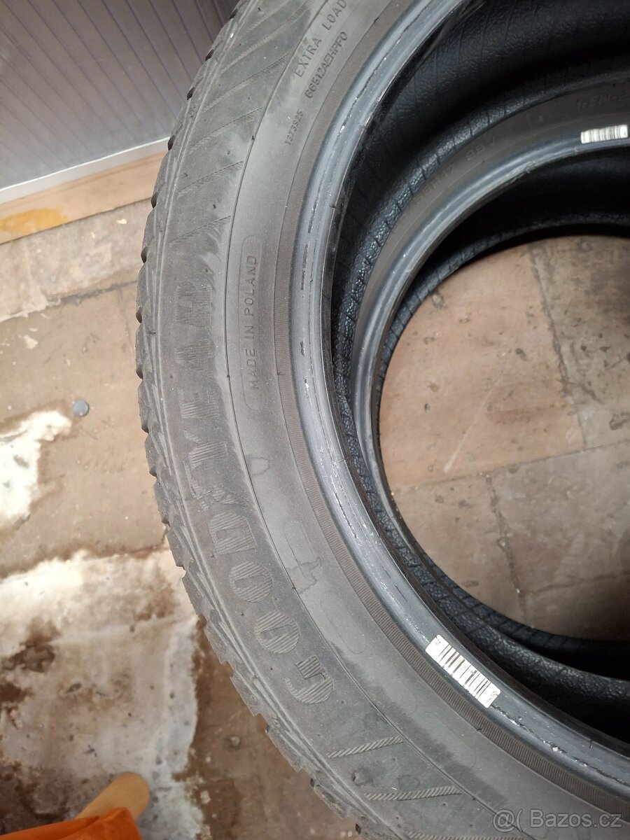 Pneu 205/55/R17 GOODYEAR - celoroční - použité - 2