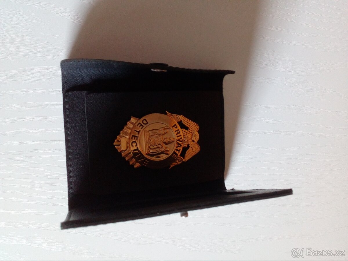 Prodám odznak PRIVATE DETECTIVE - 2