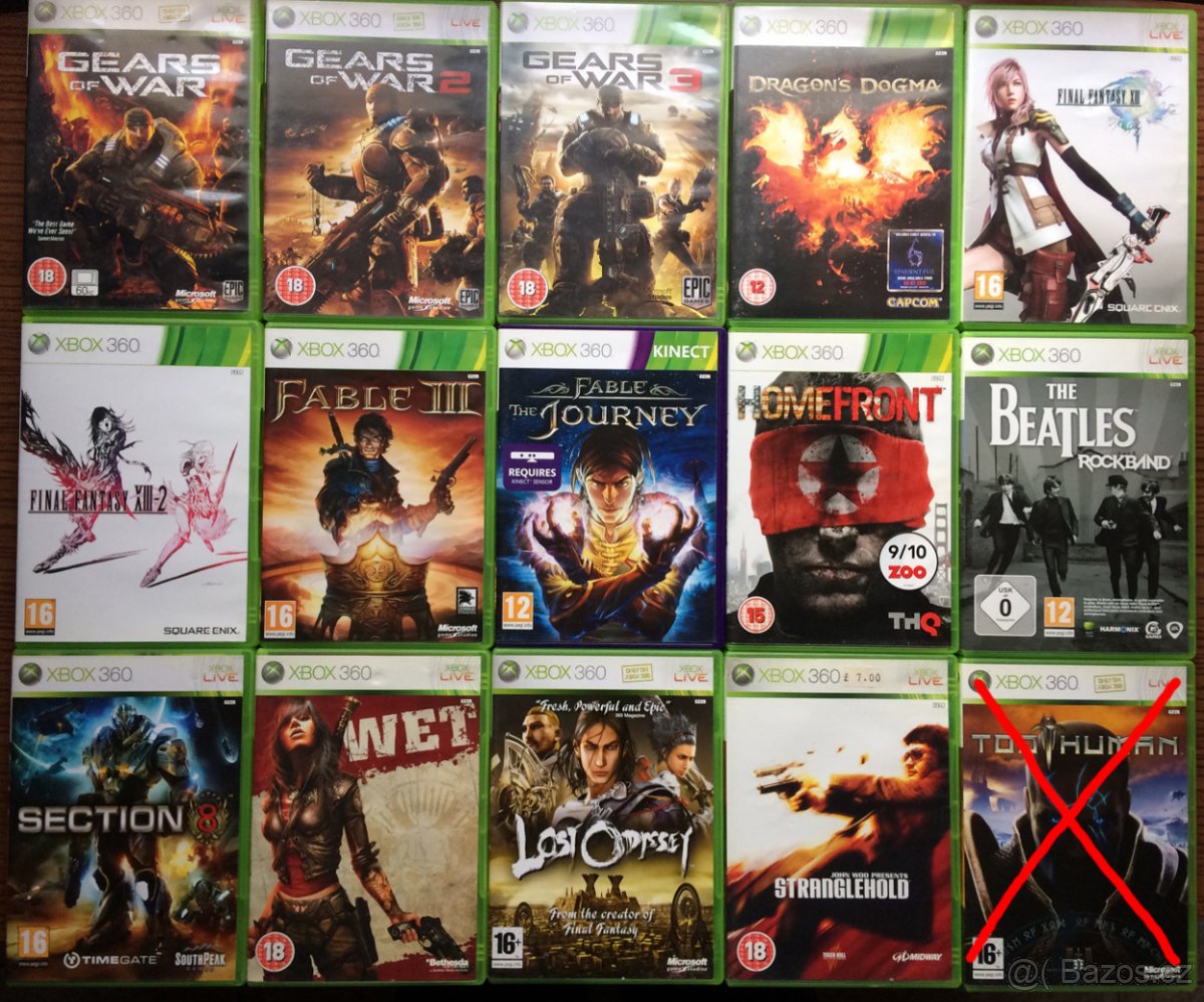 XBOX 360 Hry (x360) Akce 4+1 - 2