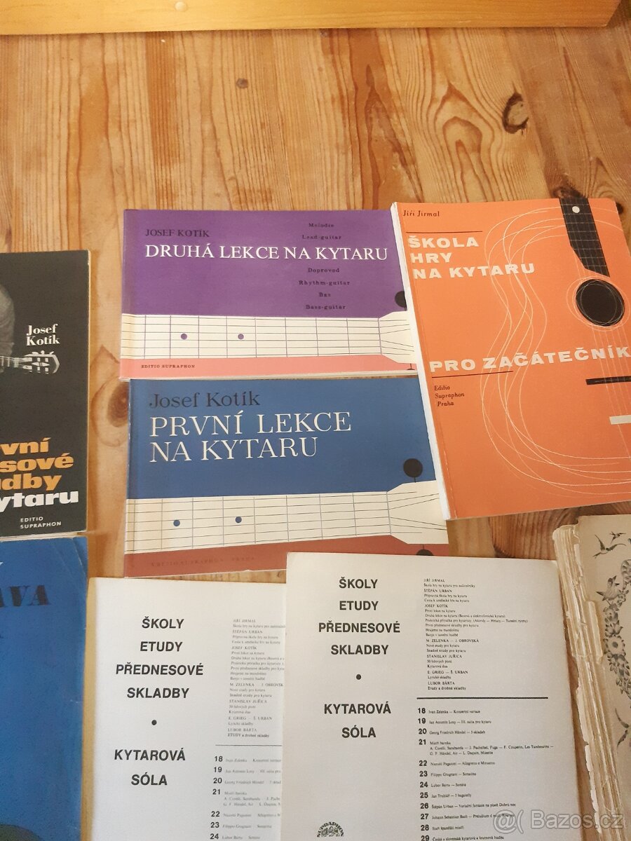 Sbírka not KYTARA - 2