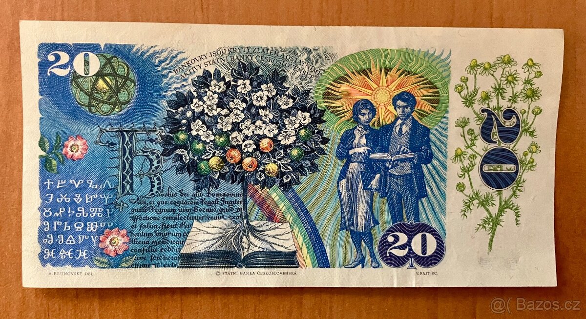 20 Kčs 1988 - 2