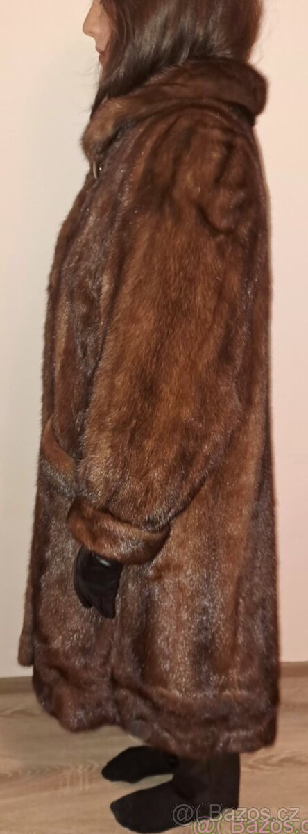 Norkový kožich. - 2