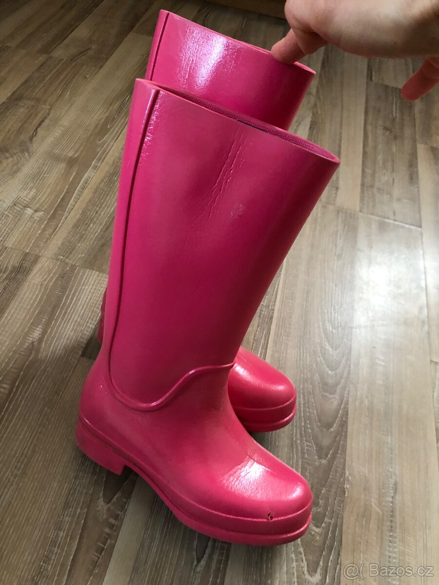 Detske vysoke holinky Crocs - 2