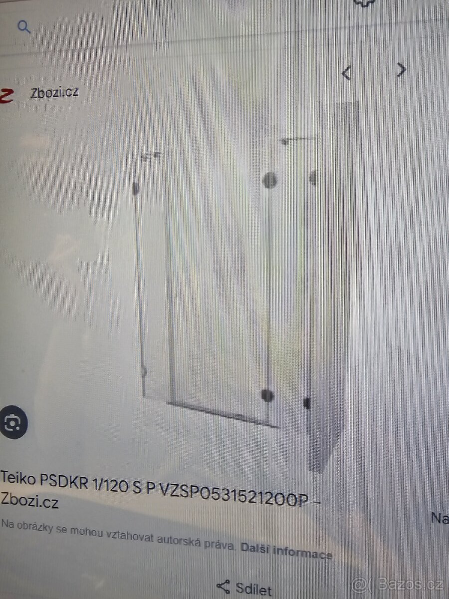 Sprchové dvere 120cm - 2