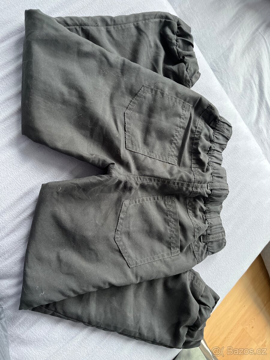 Zateplené kalhoty 116 - 2