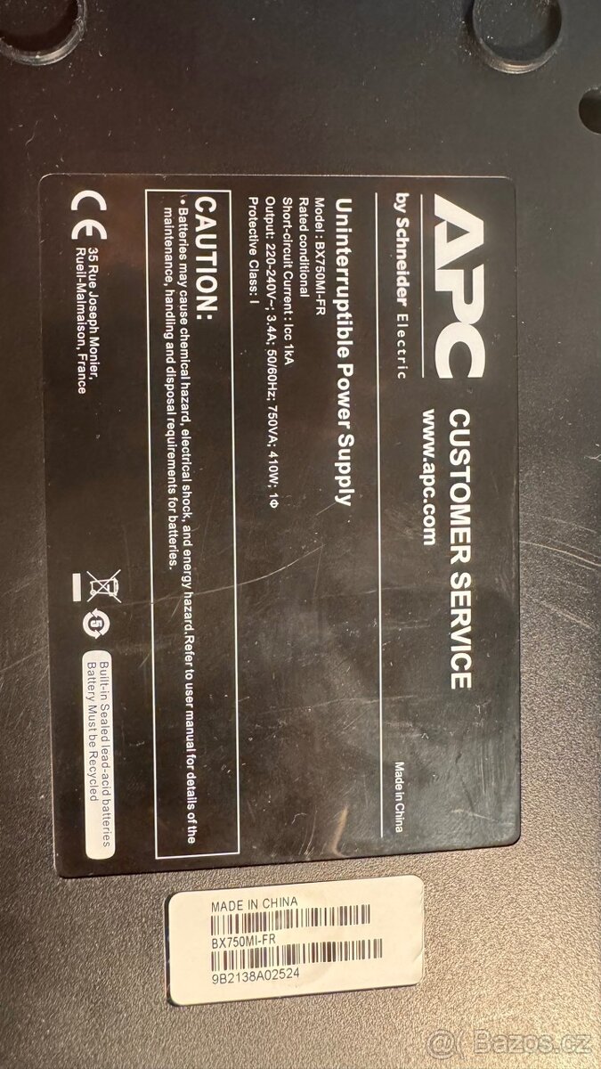 UPS APC BX750MI-FR 750 VA 410 W - 2