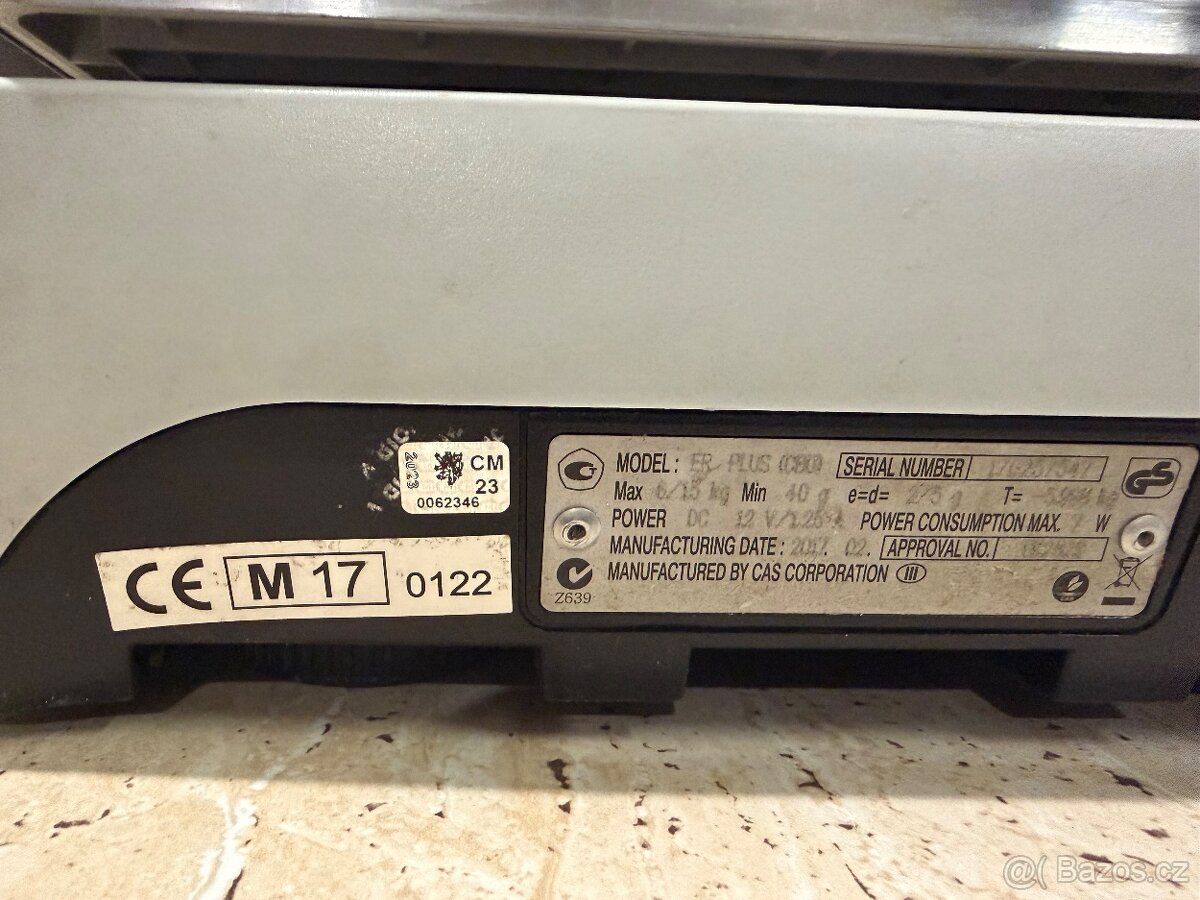 Digitální váha CAS ER PLUS - 2