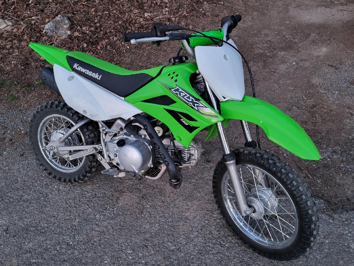 Kawasaki KLX 110 ,r.v.2017, nová v ČR,vše původní