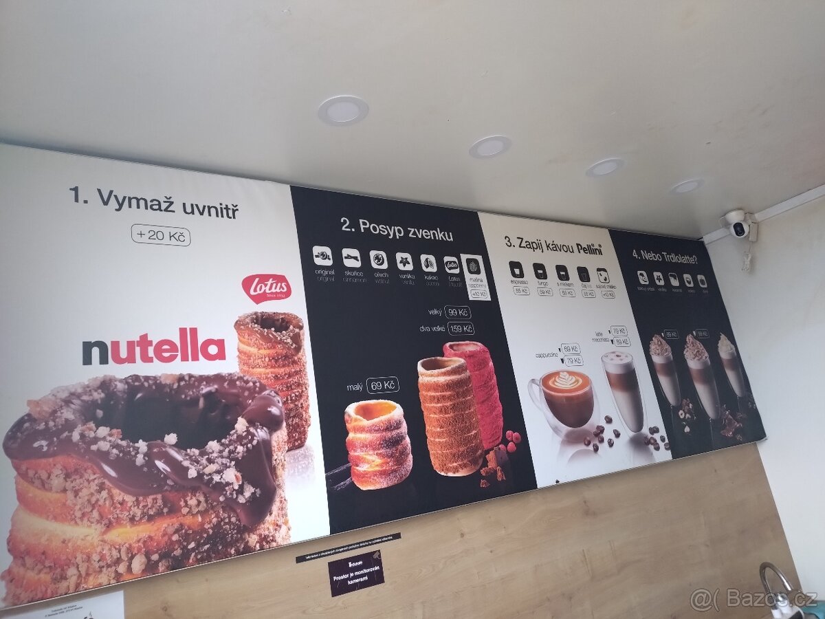 Mobilní prodejní stánek Trdlokafe vč. vybavení - 2