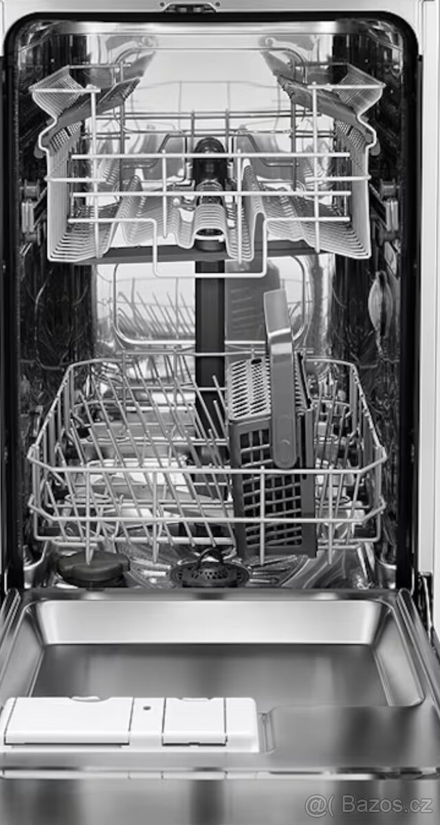 Vestavná nerezová myčka electrolux úzká, 45cm slim - 2