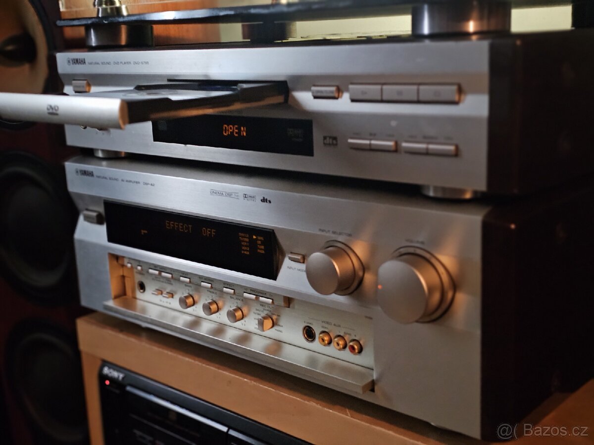 RollsRoyce zesilovač +CD/DVD Yamaha - 2