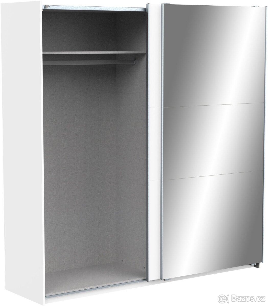 Šatní skřín Ernie 200cm Nové doprodej kolekce - 2