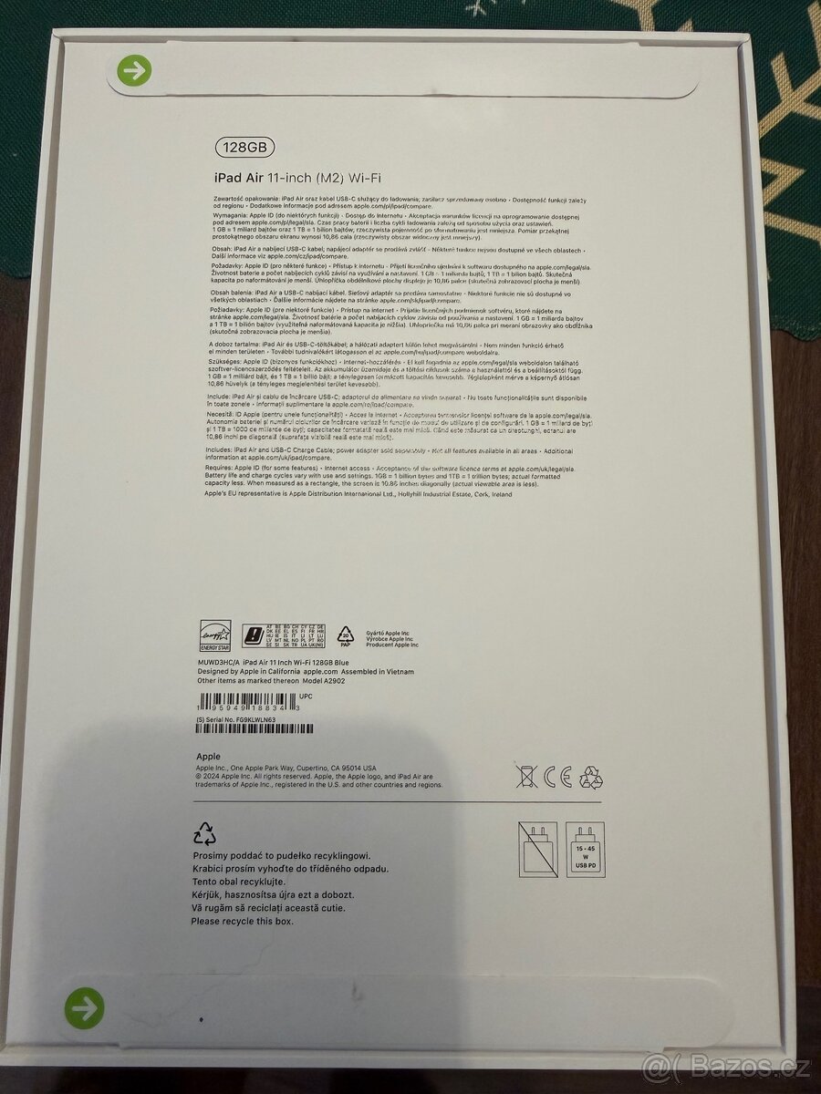 iPad Air 11-inch (M2) 128gb nový zapečetěni - 2