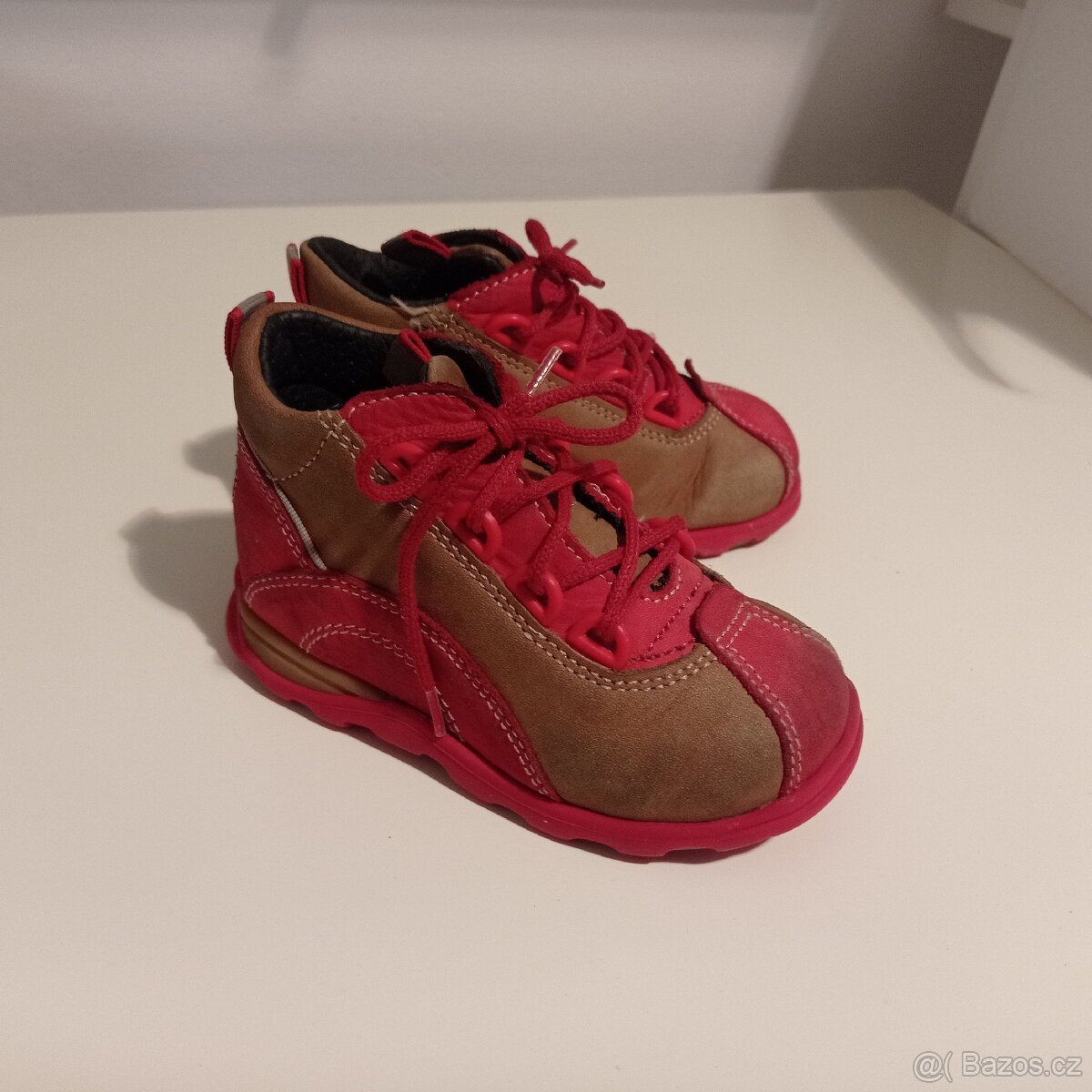 Dětské kožené polobotky č. 23 - 2