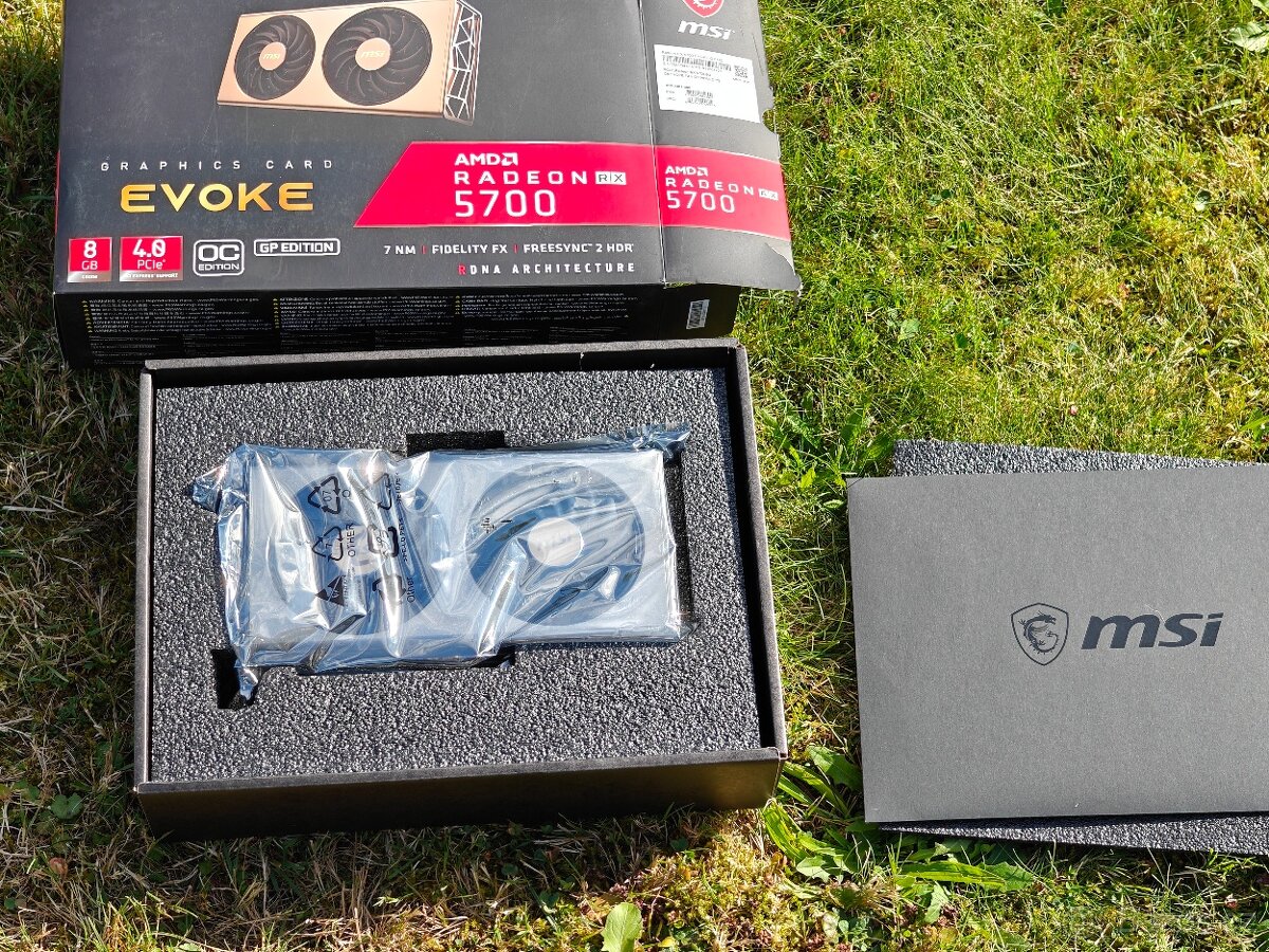 Grafická karta AMD MSI Radeon RX 5700 EVOKE GP OC 8G - 2