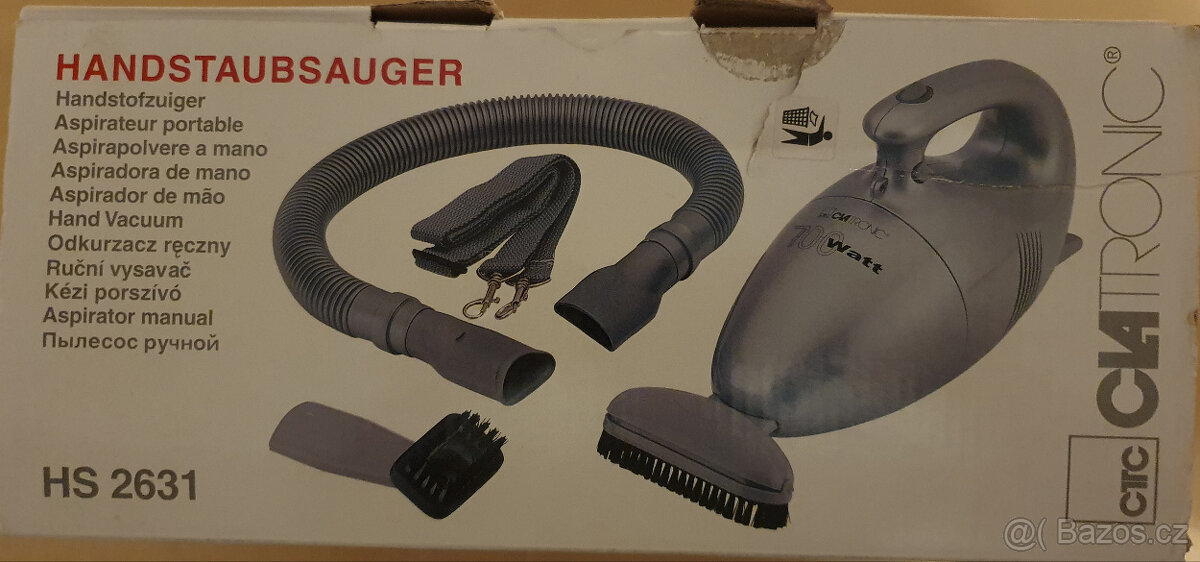 Ruční vysavač CLATRONIC HS2631 700 W - 2