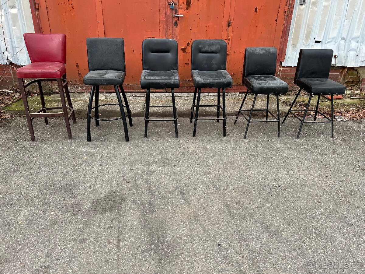 Barové židle + různé typy - 2