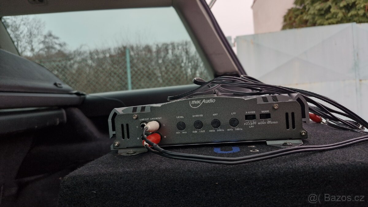 Subwoofer Crunch + MAC Audio MPX 2500 - 2