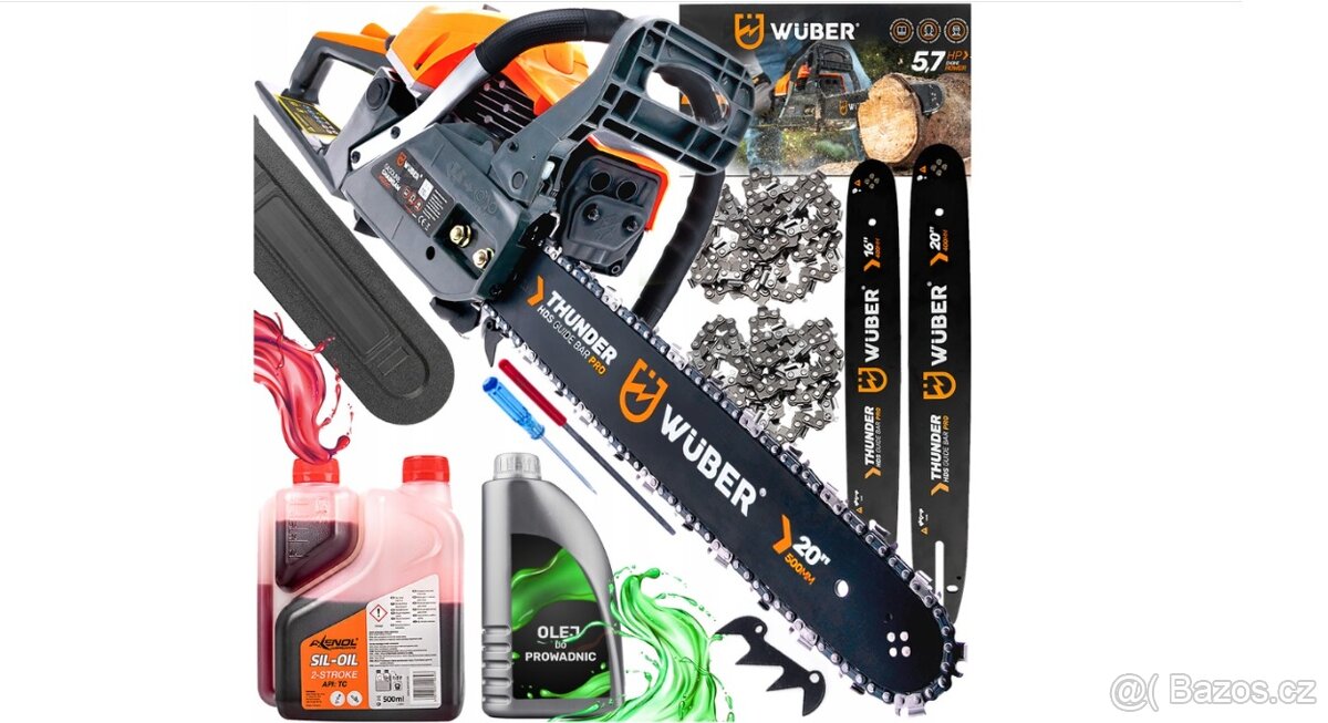 Motorová benzínová pila - 2