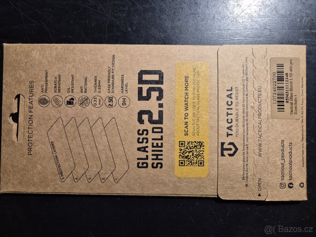 Tactical glass shield 2,5D pro Xiaomi Redmi 9 - 2
