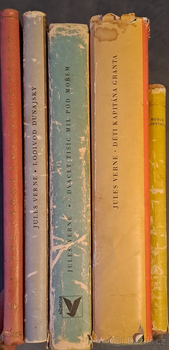 Knihy J.Vernea - 2