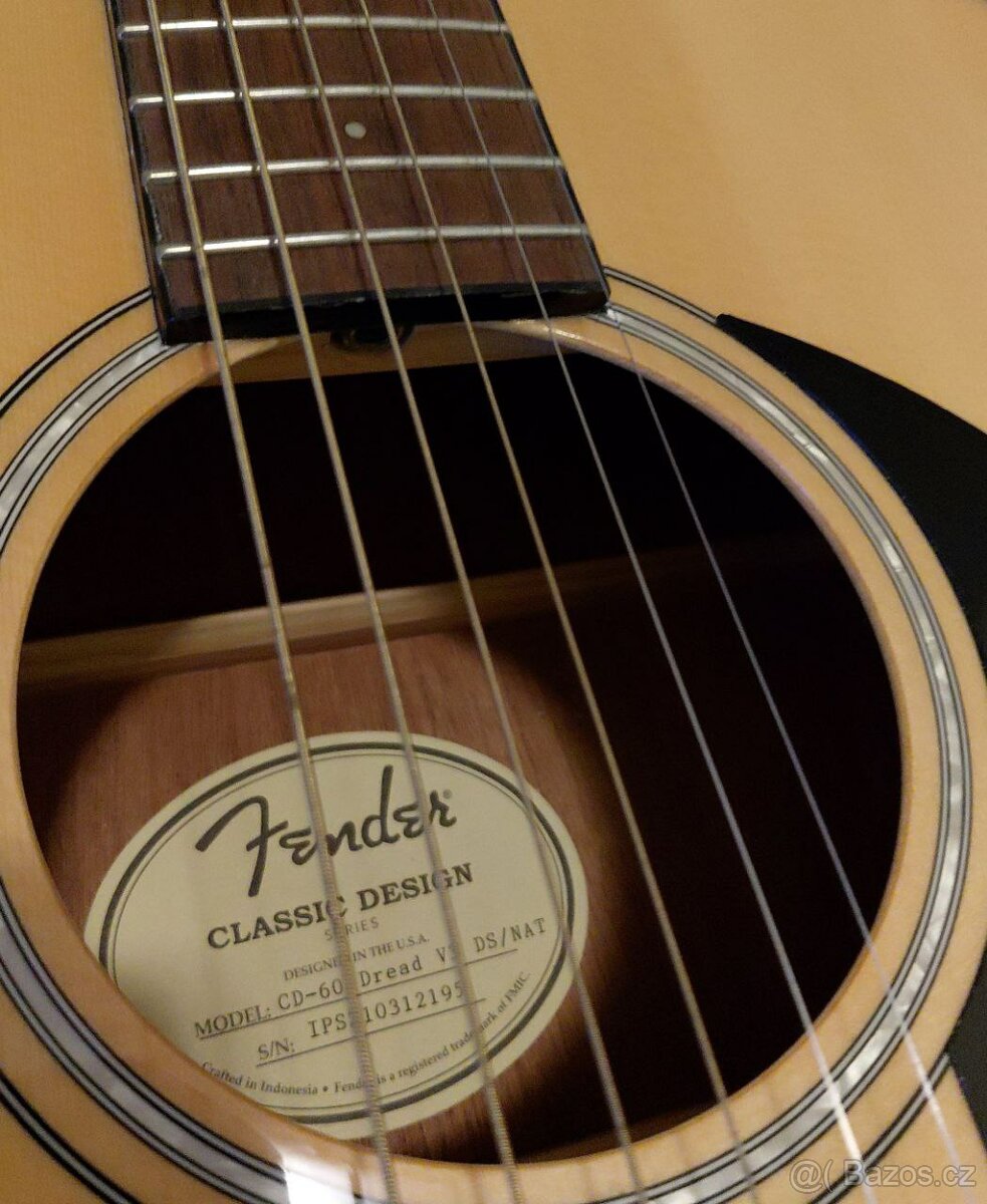 Elektroakusticka kytara Fender CD-60 - 2