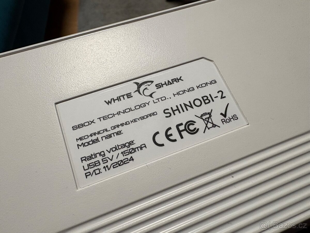 Herní klávesnice White Shark Shinobi-2 - 2