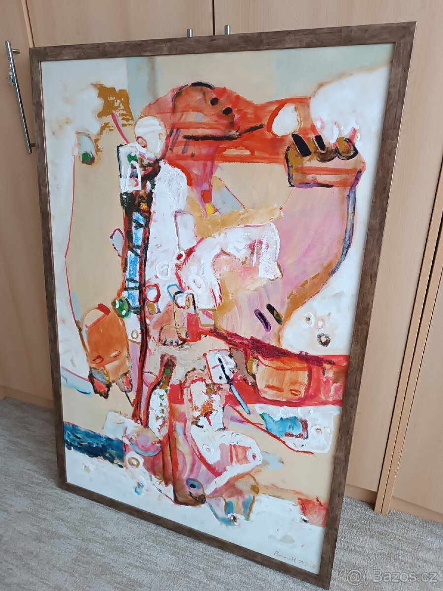 Obraz Václav Benedikt Jogínské podněty olej 2005-2006 - 2