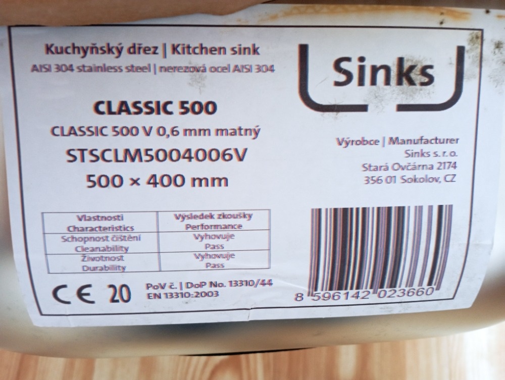 Prodám kuch.dřez, sifony a zásuvky - 2