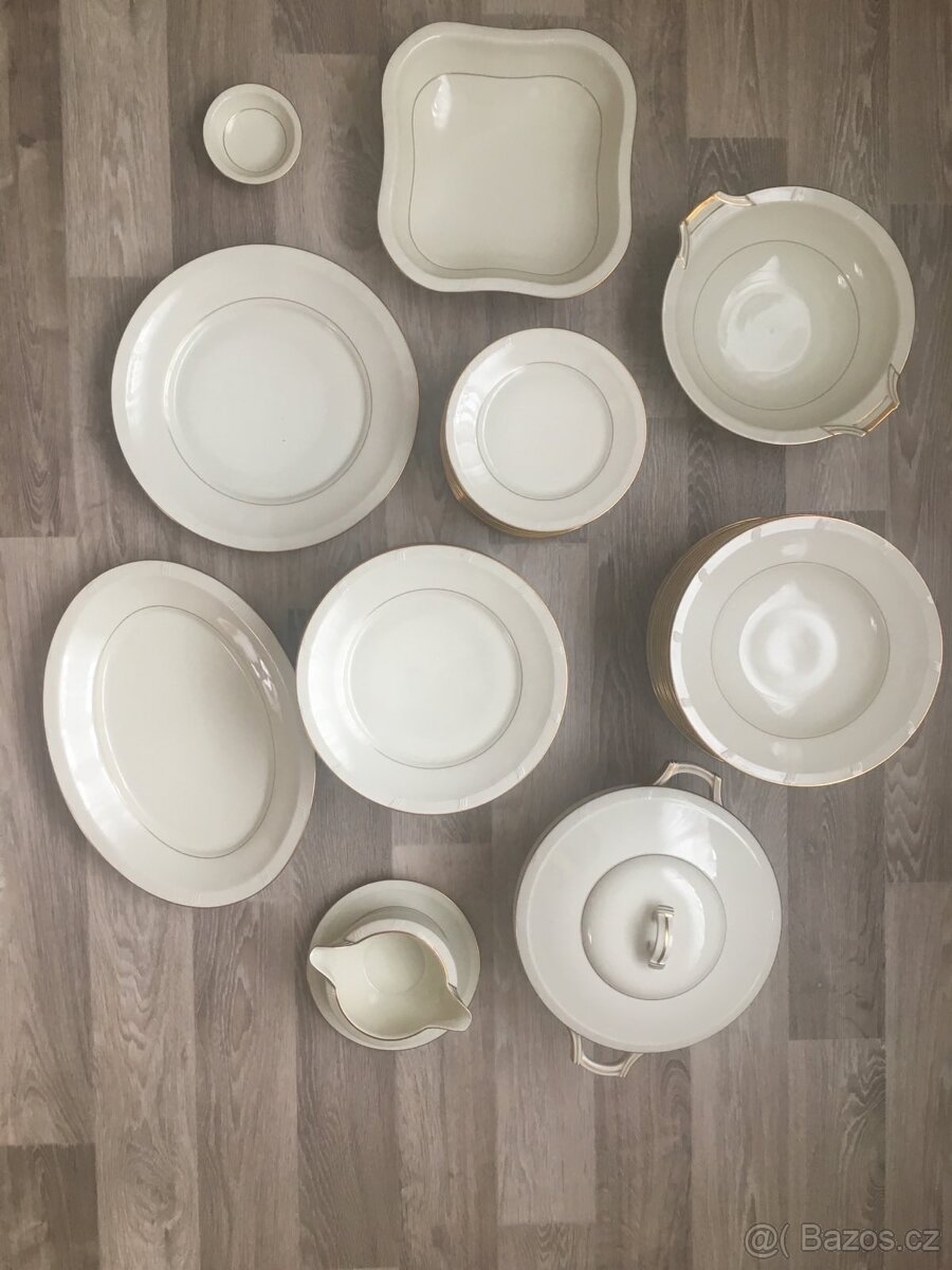 Porcelanový servis pro 12 osob - 2