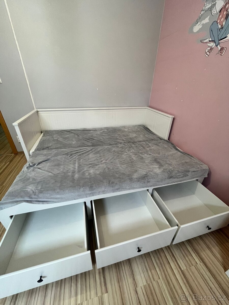 Bila ikea postel rozkladaci - 2