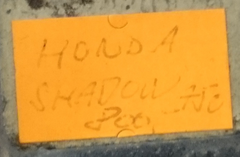 Víko motoru Honda Shadow 750 - 2