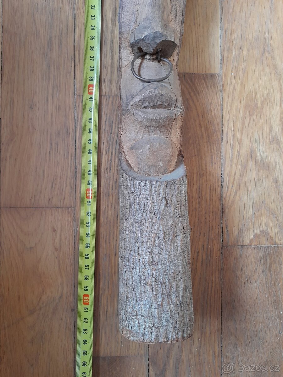 Dřevořezba obličej - 2