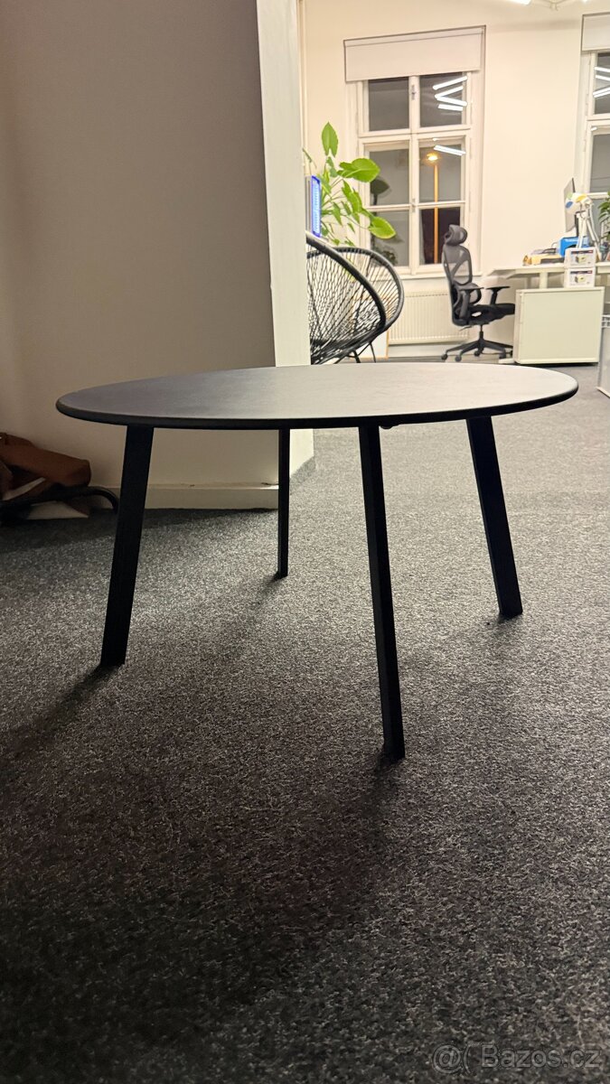 Designový konferenční stolek černý 60 cm - 2