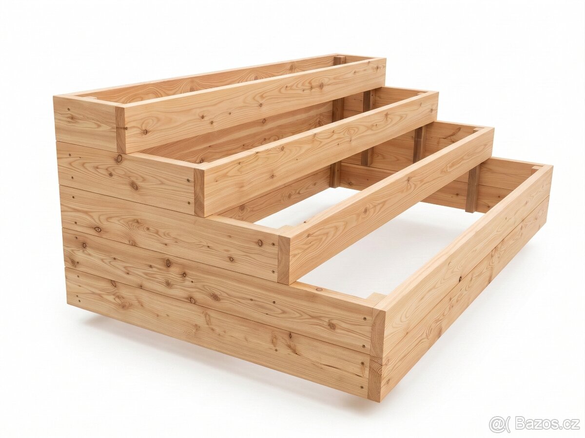 modřínový vyvýšený záhon - 2