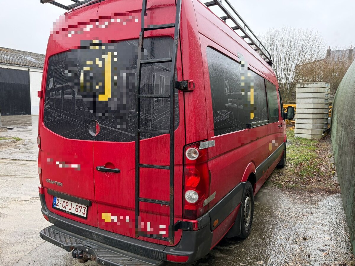 VW CRAFTER 2,0 tdi 7 místný - 260tkm - 2