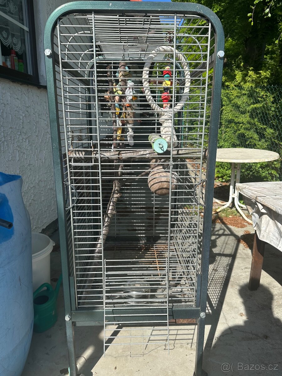 Voliéra na papoušky - 2