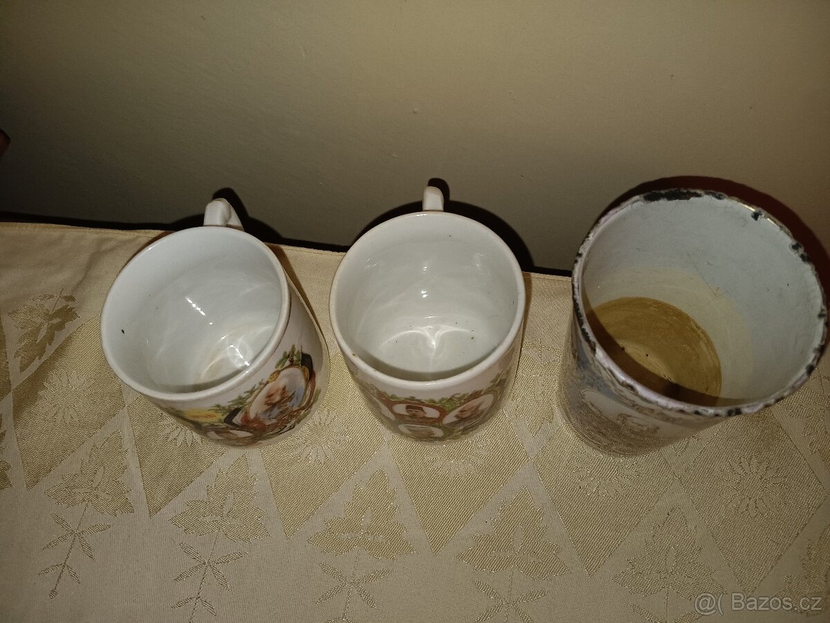 Šálky - Franc Josef, Rakousko Uhersko, 1.světová válka - 2