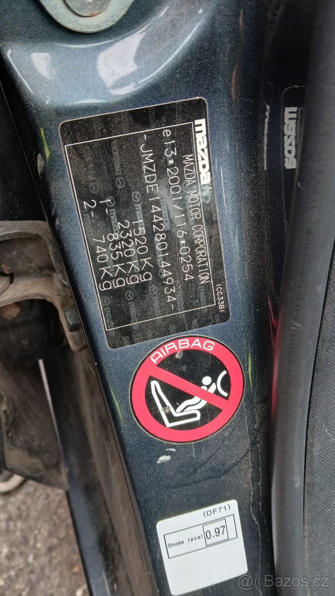 Mazda II, 1.4 nafta, platná STK - 2