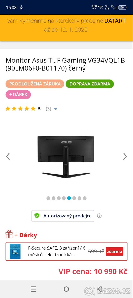 Prodej LCD monitoru - 2