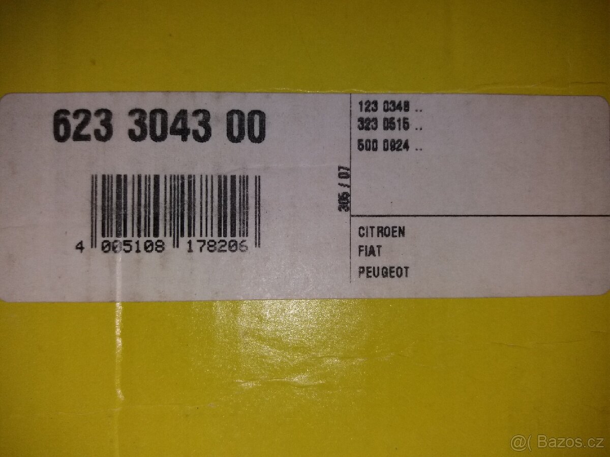 Spojková sada LUK 623 3043 00 Citroen Peugeot - 2