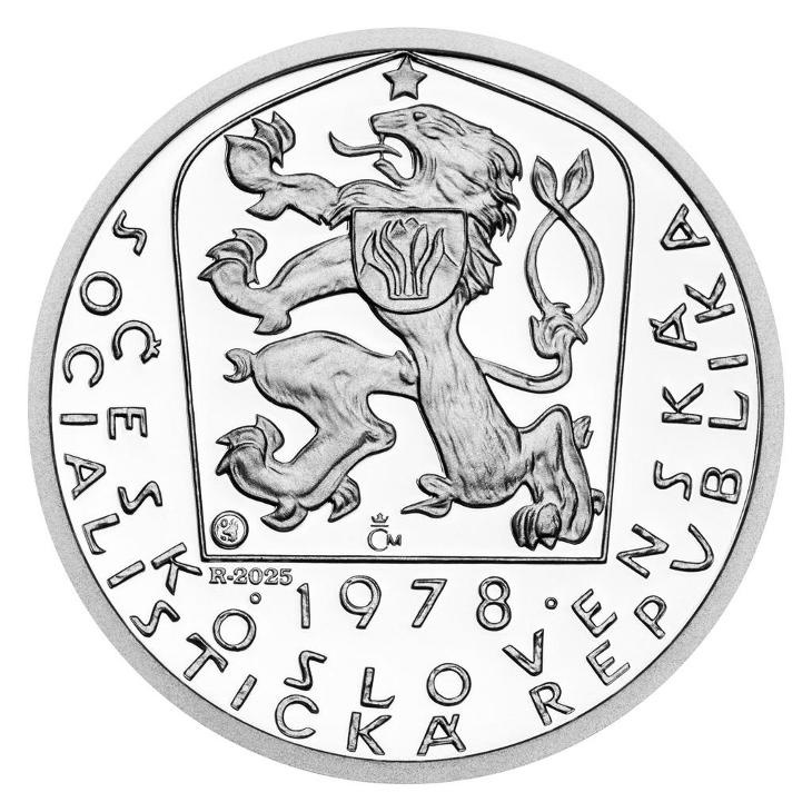 Stříbrná medaile Novoražba karlovského dukátu proof - 2