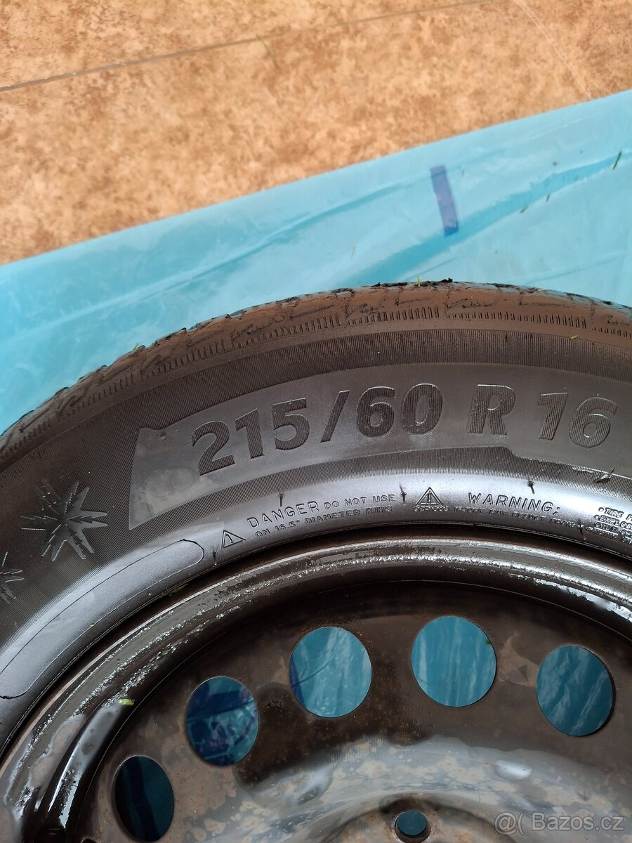 Plechové disky R16, Opel - 2