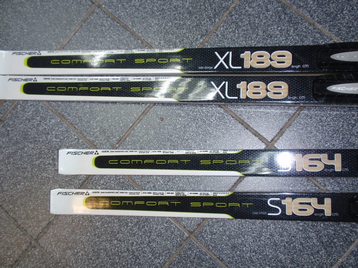 JAKO NOVÉ 189 CM TURISTICKÉ NNN BĚŽKY FISCHER - 2