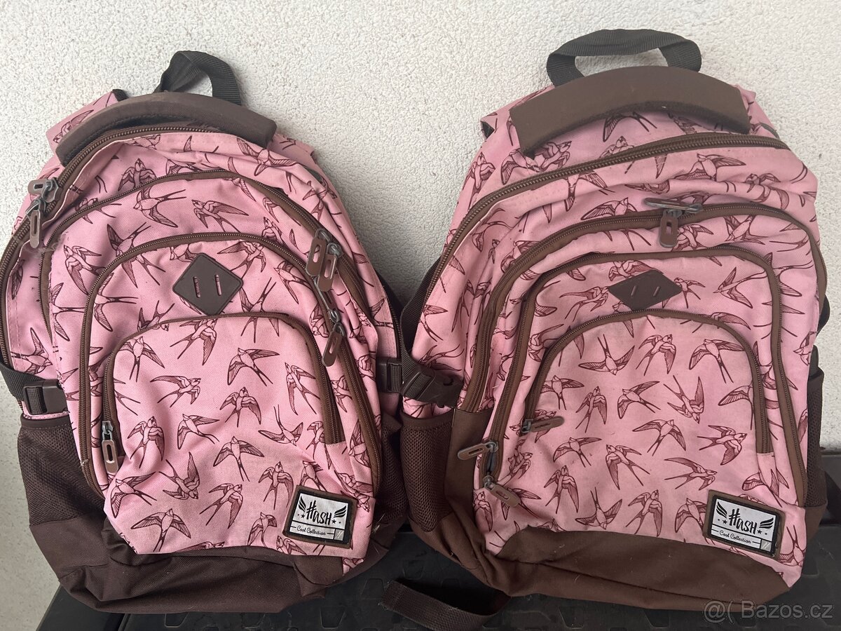 Školní batohy pro dívky #ash – 2 ks - 2