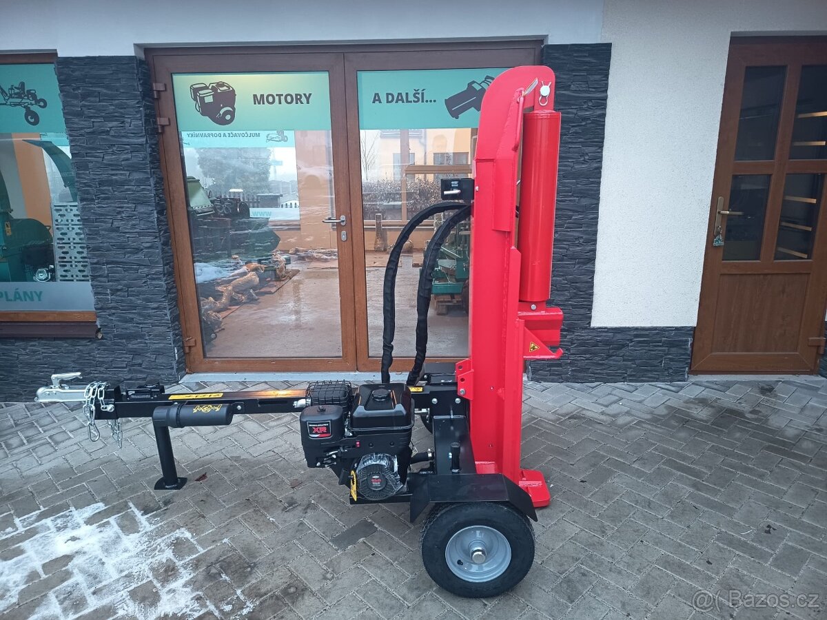 Benzínový štípač 40T za čtyřkolku/traktor - 2