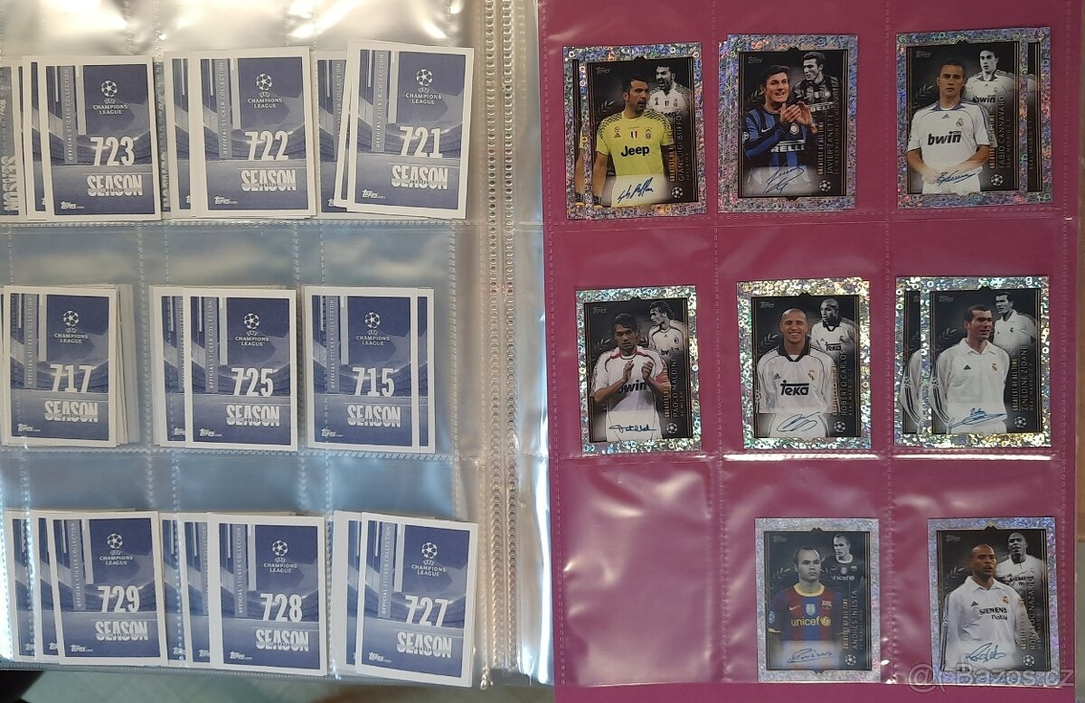 samolepky UEFA Champion League 2023-24 TOPPS - 2